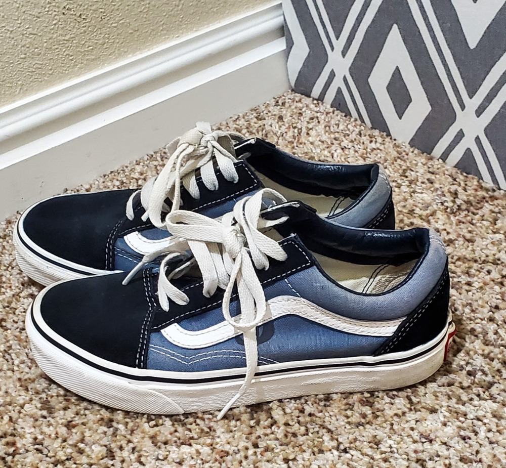 Vans Old Skool Navy Blue Black | Men’s 3.5 / Women’s 5 | Skate Shoes